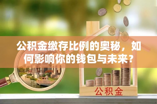 黑山公积金缴存比例的奥秘，如何影响你的钱包与未来？