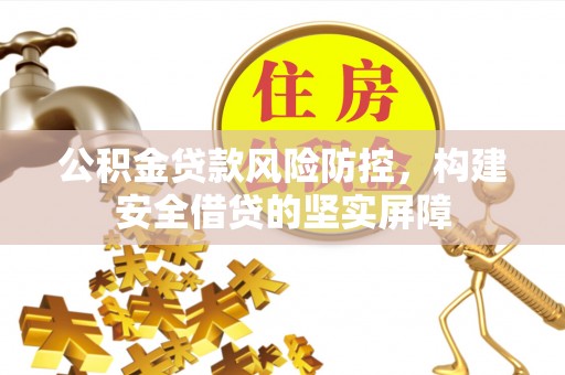 黑山公积金贷款风险防控，构建安全借贷的坚实屏障