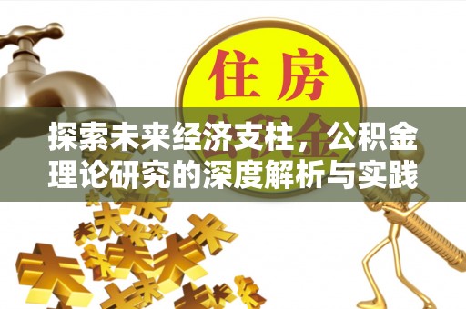黑山探索未来经济支柱，公积金理论研究的深度解析与实践意义