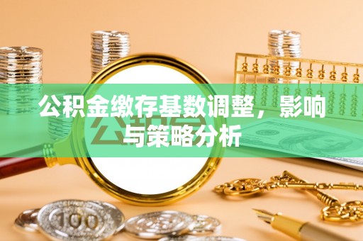 黑山公积金缴存基数调整，影响与策略分析