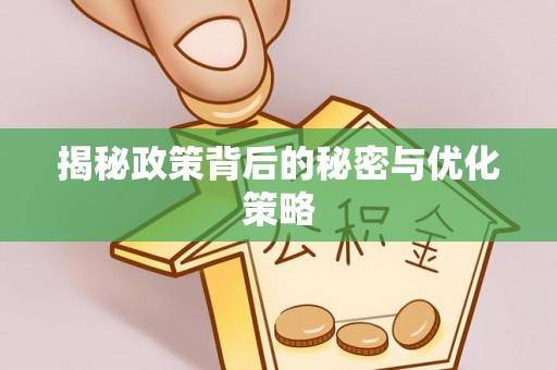 黑山揭秘政策背后的秘密与优化策略