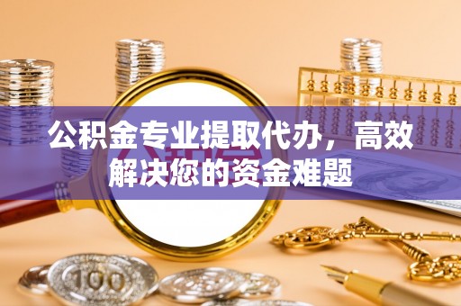 黑山公积金专业提取代办，高效解决您的资金难题