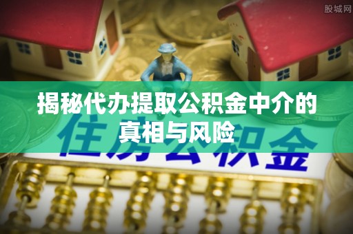 黑山揭秘代办提取公积金中介的真相与风险
