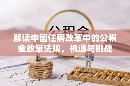 黑山解读中国住房改革中的公积金政策法规，机遇与挑战