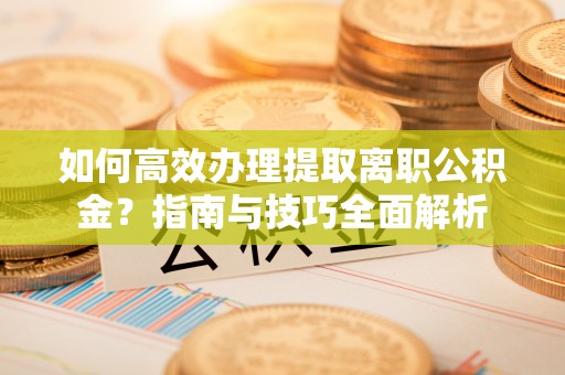 黑山如何高效办理提取离职公积金？指南与技巧全面解析