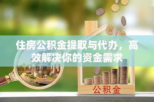黑山住房公积金提取与代办，高效解决你的资金需求
