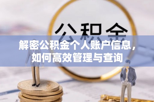 黑山解密公积金个人账户信息，如何高效管理与查询