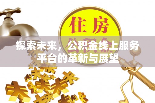 黑山探索未来，公积金线上服务平台的革新与展望