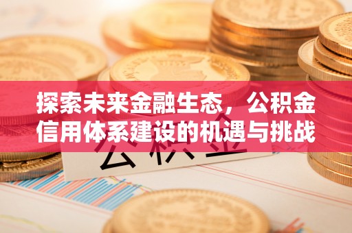 黑山探索未来金融生态，公积金信用体系建设的机遇与挑战