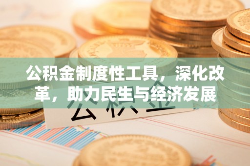 黑山公积金制度性工具，深化改革，助力民生与经济发展