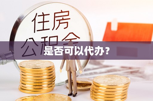 黑山是否可以代办？
