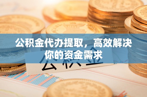 黑山公积金代办提取，高效解决你的资金需求