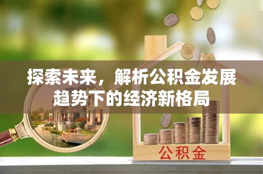 黑山探索未来，解析公积金发展趋势下的经济新格局