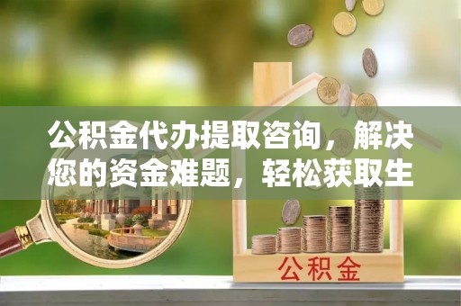 黑山公积金代办提取咨询，解决您的资金难题，轻松获取生活助力