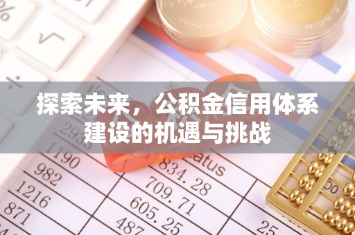 黑山探索未来，公积金信用体系建设的机遇与挑战