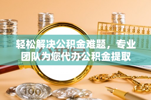 黑山轻松解决公积金难题，专业团队为您代办公积金提取