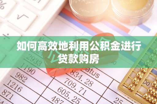黑山如何高效地利用公积金进行贷款购房