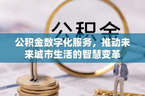 黑山公积金数字化服务，推动未来城市生活的智慧变革